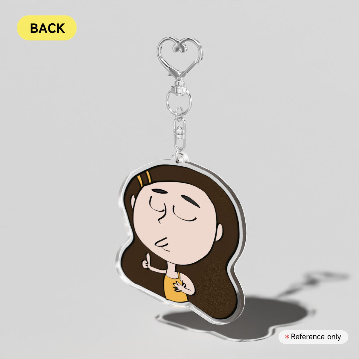 YES TITA / YES AUNTIE [ SKROODELISSA ] - Clear Acrylic Keychain