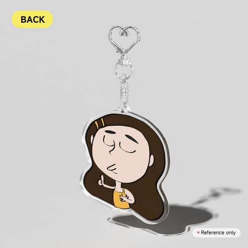 YES TITA / YES AUNTIE [ SKROODELISSA ] - Clear Acrylic Keychain